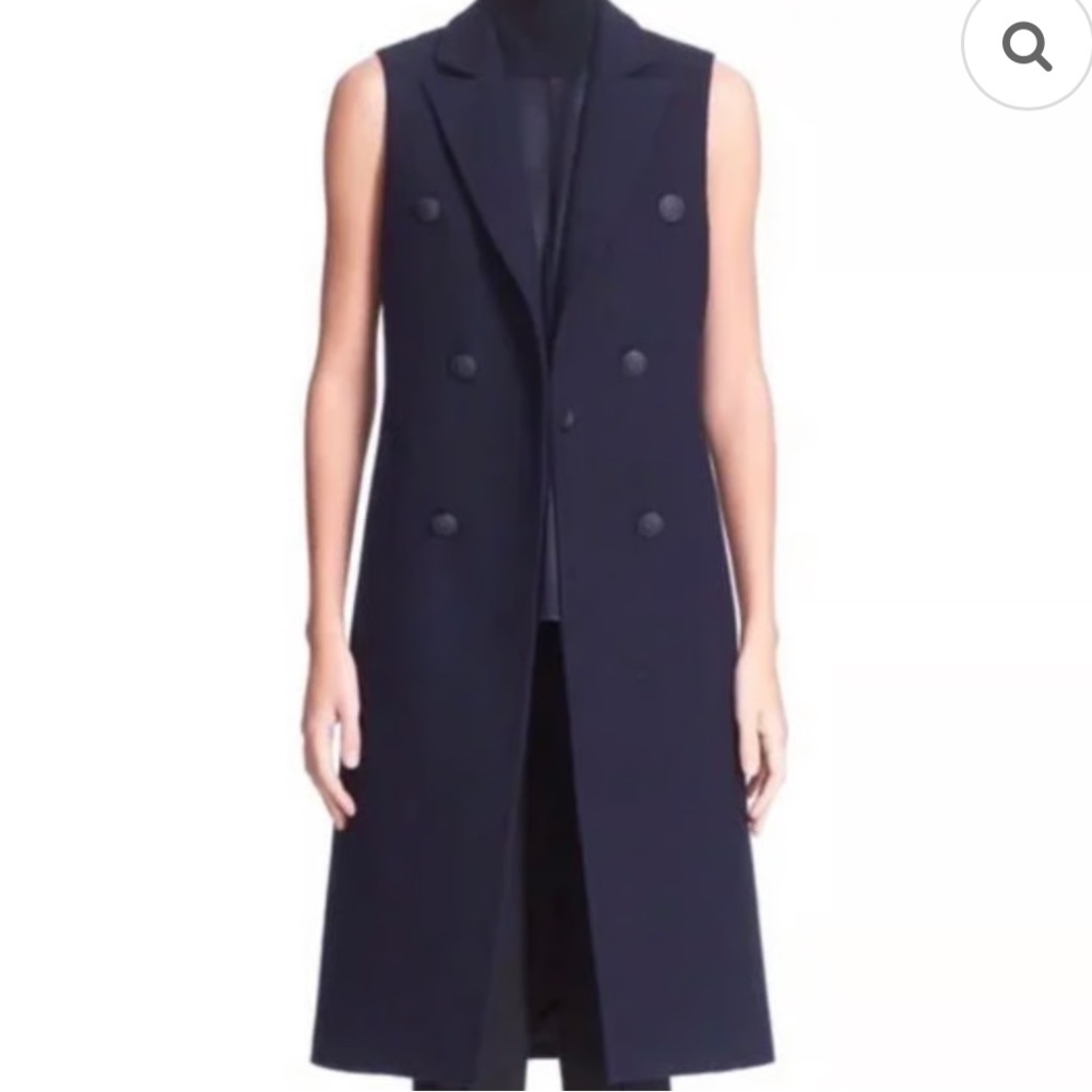 rag & bone wool longline vest